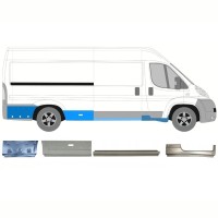 Zestaw reperaturek do Fiat Ducato 2006-2026 / Prawa / 16789