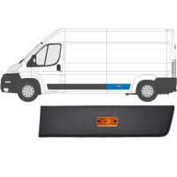 Listwa boczna tylna z lampą do Fiat Ducato 2006-2018 / Lewa / Zestaw 10679