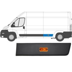 Listwa boczna tylna z lampą do Fiat Ducato 2006-2018 / Lewa / Zestaw 10679