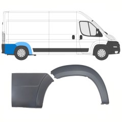 Zestaw listew błotnika tylnego do Peugeot Boxer 2006-2018 / Prawa / 14408