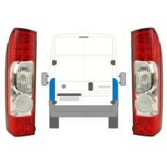 Lampa tylna do Fiat Ducato 2006-2014 / Lewa+Prawa / Zestaw 10026