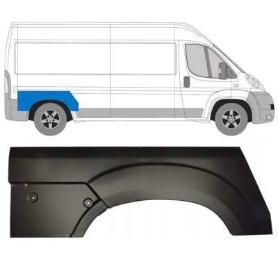 Reperaturka błotnika tylnego do Fiat Ducato 2006-2014 / Prawa 12983