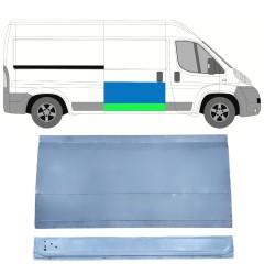 Reperaturka drzwi przesuwnych wewnętrzna + zewnętrzna do Fiat Ducato 2006-2025 / Prawa / Zestaw 14823