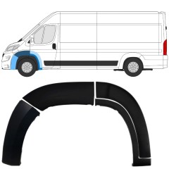 Zestaw listew błotnika przedniego do Opel Movano 2021-2023 / Lewa / 14407