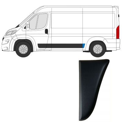 Listwa boczna błotnika tylnego do Fiat Ducato 2018- / Lewa 14803