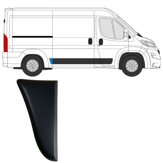 Listwa boczna błotnika tylnego do Opel Movano 2021- / Prawa 15817