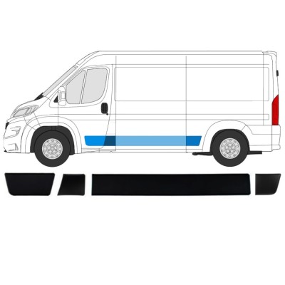 Zestaw listew do Fiat Ducato 2018- / Lewa / 15040