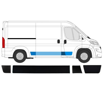 Zestaw listew do Fiat Ducato 2018- / Prawa / 15039