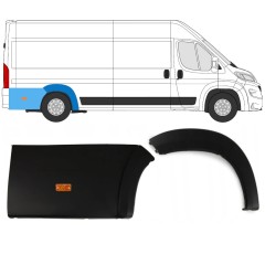 Zestaw listew błotnika tylnego z lampą do Fiat Ducato 2018- / Prawa / 10239