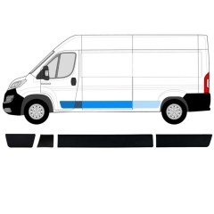 Zestaw listew do Fiat Ducato 2018- / Lewa / 8485