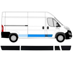 Zestaw listew do Citroen Jumper 2018- / Prawa / 14415