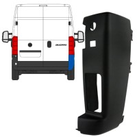 Narożnik zderzaka tylnego 180 stopni do Fiat Ducato 2018- / Prawa 15204