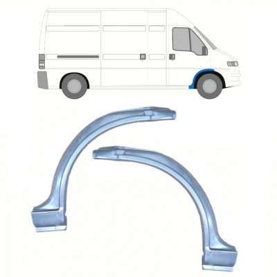 Reperaturka nadkola przedniego do Fiat Ducato 1994-2006 / Lewa+Prawa / Zestaw 10701