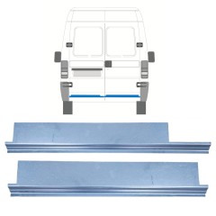 Reperaturka drzwi tylnych wewnętrzna do Fiat Ducato 1994-2006 / Lewa+Prawa / Zestaw 9747