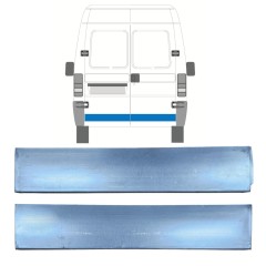 Reperaturka drzwi tylnych niska do Citroen Jumper 1994-2006 / Lewa+Prawa / Zestaw 14041