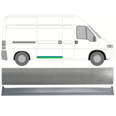 Reperaturka drzwi przesuwnych wewnętrzna + zewnętrzna do Fiat Ducato 1994-2006 / Prawa / Zestaw 16161