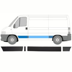 Zestaw listew do Peugeot Boxer 2002-2006 / Lewa / 13880