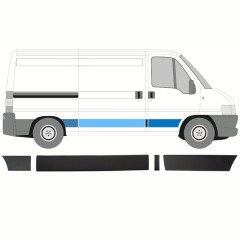Zestaw listew do Citroen Jumper 2002-2006 / Prawa / 13879