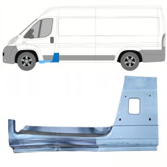 Reperaturka słupka + reperaturka progu do Fiat Ducato 2006-2025 / Lewa / Zestaw 8743