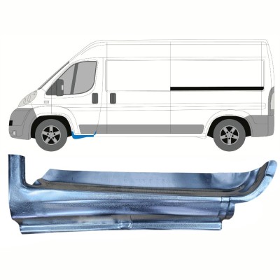 Reperaturka progu drzwi przednich do Fiat Ducato 2006-2014 / Lewa 14791