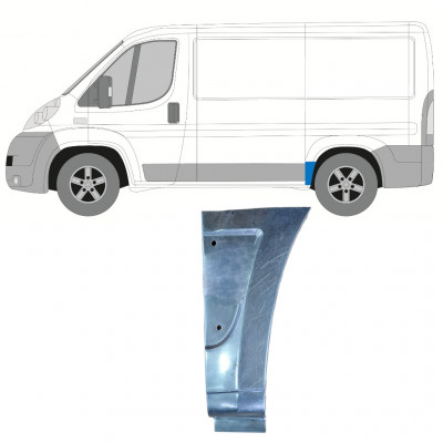 FIAT DUCATO 2006- KRÓTKI ROZSTAW OSI REPERATURKA BŁOTNIKA TYLNEGO / LEWA STRONA