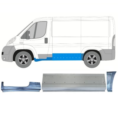 Zestaw reperaturek do Fiat Ducato 2006-2014 / Lewa / 14811