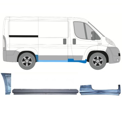 Zestaw reperaturek do Fiat Ducato 2006-2014 / Prawa / 14810