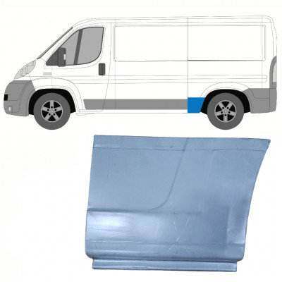 FIAT DUCATO 2006- ŚREDNI ROZSTAW OSI REPERATURKA BŁOTNIKA TYLNEGO / LEWA STRONA