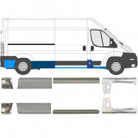 Reperaturka progu do Fiat Ducato 2006- / Lewa+Prawa / Zestaw 10888