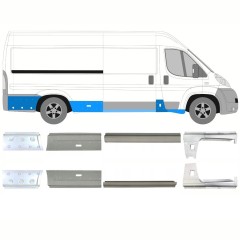 Reperaturka progu do Citroen Jumper 2006-2025 / Lewa+Prawa / Zestaw 14167