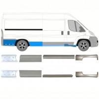 Reperaturka progu do Fiat Ducato 2006- / Lewa+Prawa / Zestaw 10891