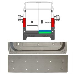Reperaturka drzwi tylnych do Fiat Ducato 2006-2025 / Prawa / Zestaw 11674