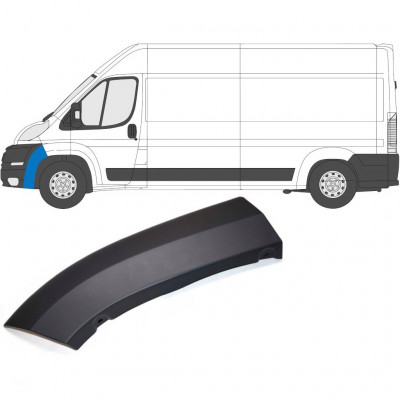 Listwa boczna zderzaka przedniego do Fiat Ducato 2006- / Lewa 6539