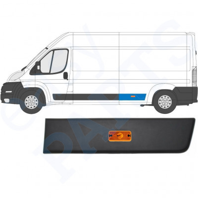 Listwa boczna tylna z lampą do Fiat Ducato 2006- / Lewa /  10679