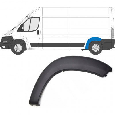 FIAT DUCATO 2006- TYLNY BŁOTNIK LISTWA BOCZNA PANEL / LEWA STRONA