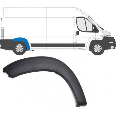 Listwa boczna błotnika tylnego do Fiat Ducato 2006- / Prawa 6554