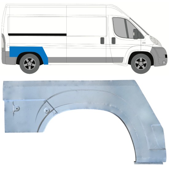Reperaturka błotnika tylnego do Peugeot Boxer 2006-2026 / Prawa 16947