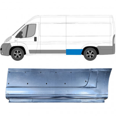 Reperaturka błotnika tylnego do Fiat Ducato 2006- / Lewa 6528