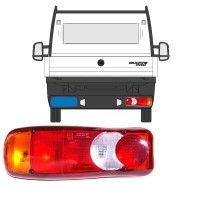Lampa tylna do Citroen Jumper 2014-2018 / Lewa 15342