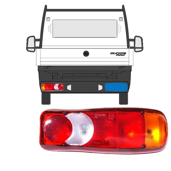 Lampa tylna do Citroen Jumper 2014-2018 / Prawa 15344