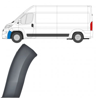 Listwa boczna zderzaka przedniego do Fiat Ducato 2014-2018 / Lewa 7766