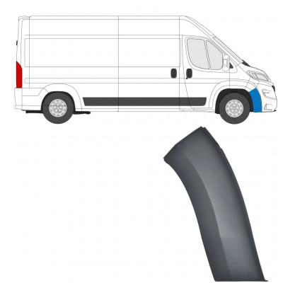 Listwa boczna zderzaka przedniego do Fiat Ducato 2014-2018 / Prawa 7765