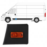 Listwa boczna przedniego słupka z lampą do Fiat Ducato 2018- / Lewa 7802
