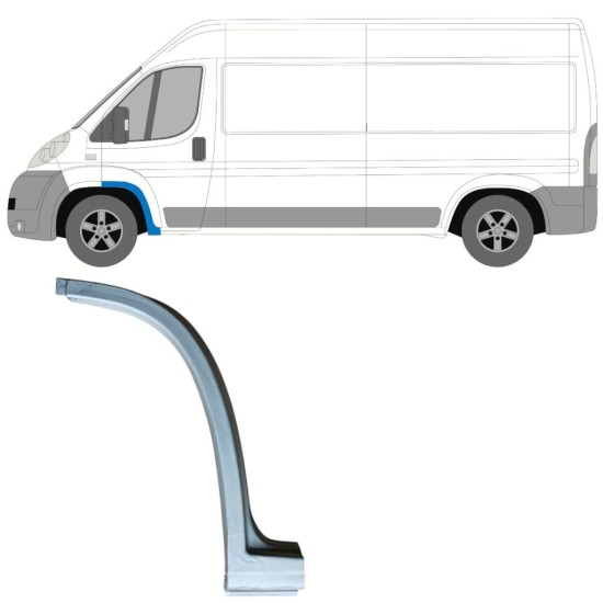 Reperaturka nadkola przedniego do Fiat Ducato 2006-2026 / Lewa 16828