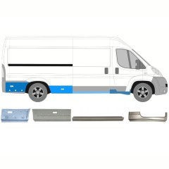 Zestaw reperaturek do Peugeot Boxer 2006-2026 / Prawa 16803
