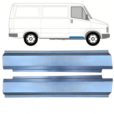 Reperaturka progu drzwi przednich do Fiat Ducato / C25 / J5 1981-1994 / Lewa+Prawa / Zestaw 9804