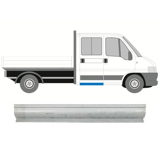 Reperaturka progu do Fiat Ducato 1994-2006 / Lewa = Prawa (symetryczny) 16009