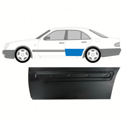 Reperaturka drzwi tylnych do Mercedes E-class 1995-2003 / Lewa 8005