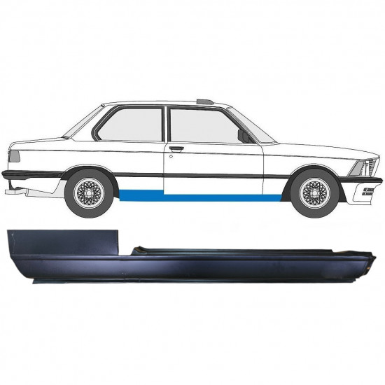 Pełny próg do BMW 3 E21 1975-1984 / Prawa 6409