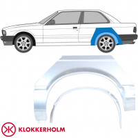 Reperaturka błotnika tylnego wewnętrzna + zewnętrzna do BMW 3 E30 1982-1987 / Lewa / Zestaw 10849